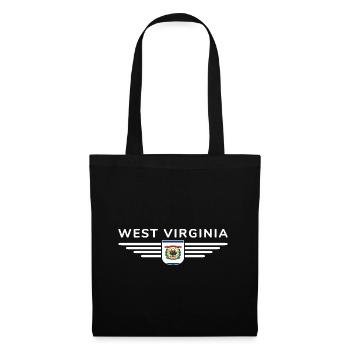 West Virginia Fan Shirt – Nature & Pride - Tote Bag - black - Front