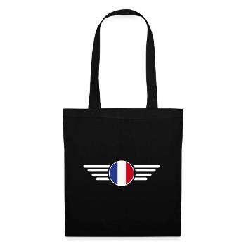 France Style T-Shirt - Tote Bag - black - Front
