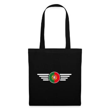 Portugal Style T-Shirt - Tote Bag - black - Front