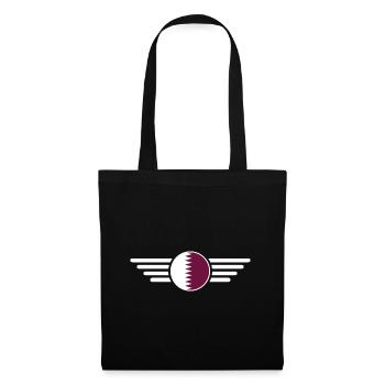 Qatar Style Design T-Shirt - Tote Bag - black - Front