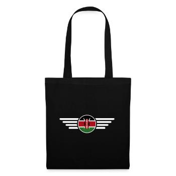 I Love Kenya, Elegance Style Design T-Shirt - Tote Bag - black - Front