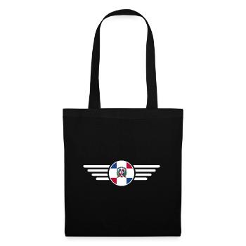 J’aime la République dominicaine Design T-Shirt - Sac en tissu - noir - Devant