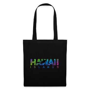 Hawaii Islands Scuba Diving Vintage Souvenir - Tote Bag - black - Front
