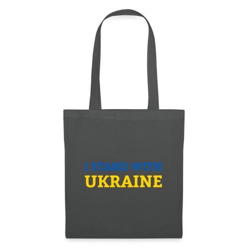I stand with Ukraine Support & Solidarität - Stoffbeutel