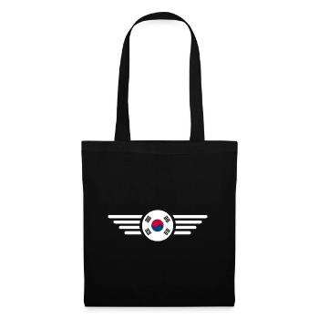 South Korea - Tote Bag - black - Front