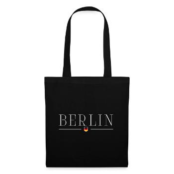 Berlin: Trendy, vibrant, unique - Tote Bag - black - Front