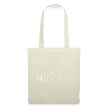 Monaco Glamour T-Shirt - Stoffbeutel - Natur - Vorne