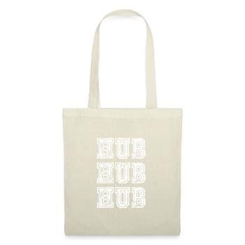 Faites le cadeau de l’hélicoptère Hub 117 - Sac en tissu - nature - Devant