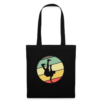Retro Breakdance Bboying Gift I Breakdancing - Tote Bag - black - Front