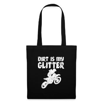 Dirt bike supercross gift I biker MX motocross - Tote Bag - black - Front