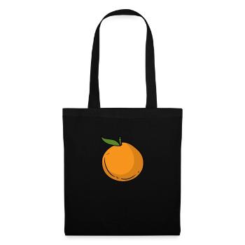 Orange citrus orange - Tote Bag - black - Front