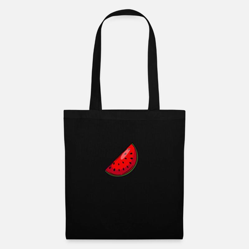 Watermelon - Tote Bag - black