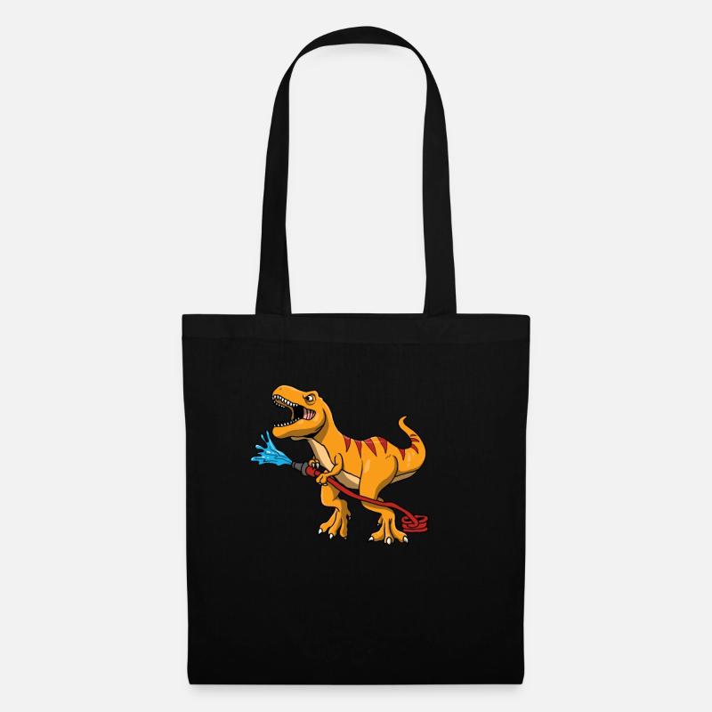 Fire department fire engine firefighter - Tote Bag - black