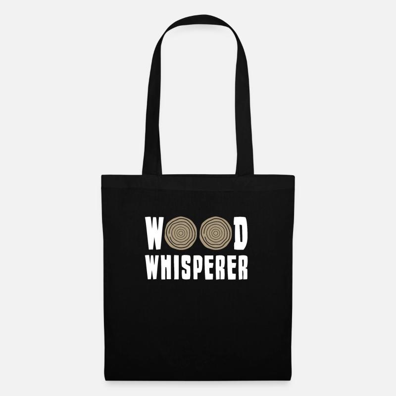 Carpenter woodworker carpenter joiner - Tote Bag - black