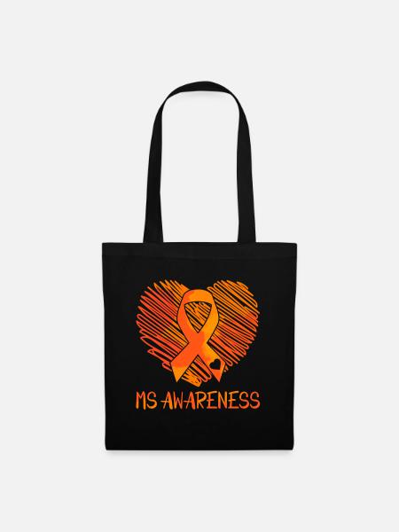 MS Awareness - Stoffbeutel - Schwarz