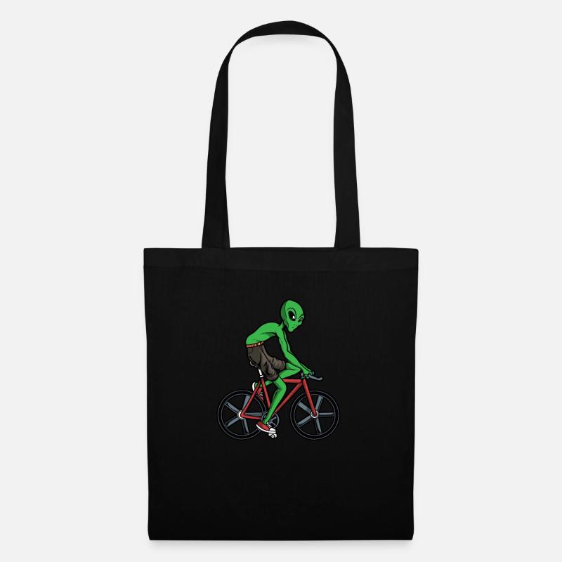 Alien Extraterrestrial - Tote Bag - black