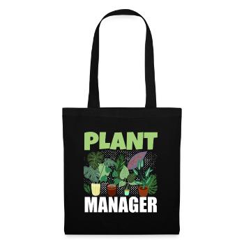Plant Manager Gardener - Tote Bag - black - Front