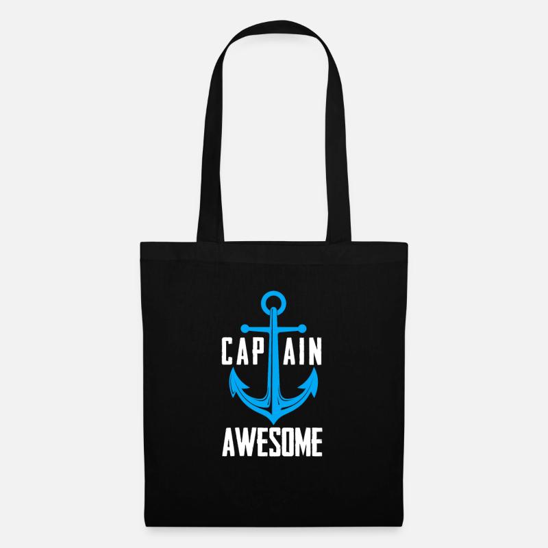 Sejler Sailor Anker Kaptajn Awesome - Mulepose - sort