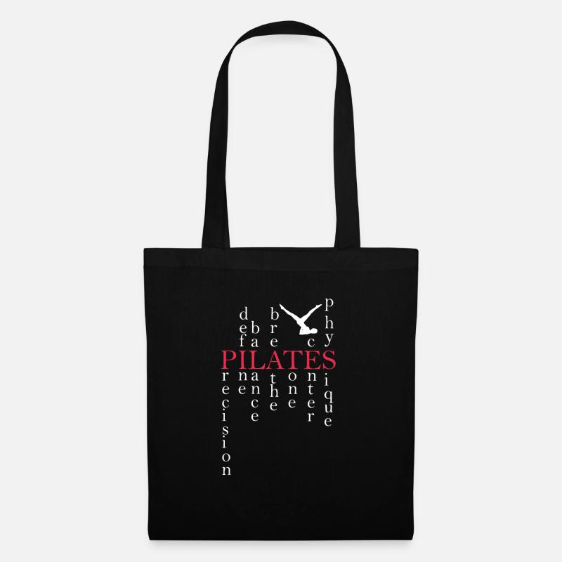 Pilates - Stoffbeutel - Schwarz