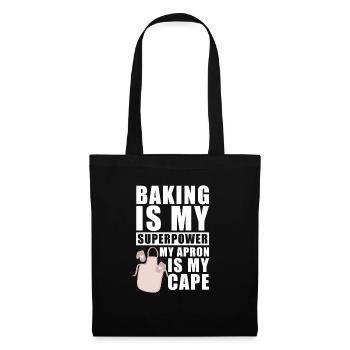 Baker Baking Pastry Chef - Tote Bag - black - Front
