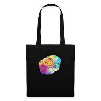 Boulangerie pâtisserie pâtissier - Sac en tissu - noir - Devant
