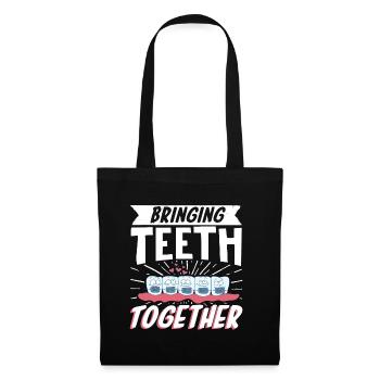 Dental Orthodontic Dentist - Tote Bag - black - Front