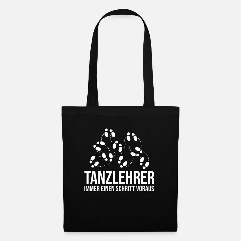 Tanzen Tänzer Tanz - Stoffbeutel - Schwarz