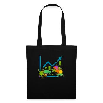 Stock Day Trading Exchange Forex Stock Trader - Tote Bag - black - Front