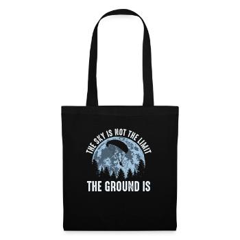 Paragliding Paragliding Paragliding Paragliding - Tote Bag - black - Front