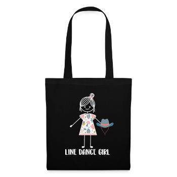 Line Dance Line Dancing - Tote Bag - black - Front