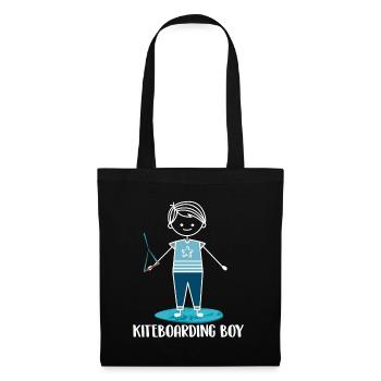 Kitesurfing Kiteboarding Kite Kite Kiten - Tote Bag - black - Front