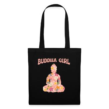 Bouddhisme bouddhiste de Bouddha - Sac en tissu - noir - Devant