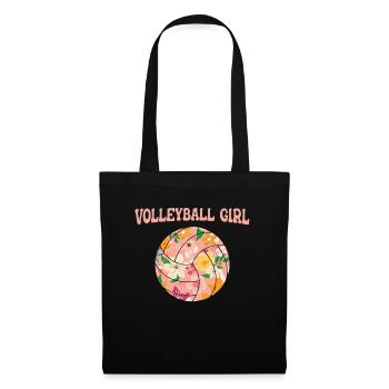 Volleyball Volleyball de plage - Sac en tissu - noir - Devant