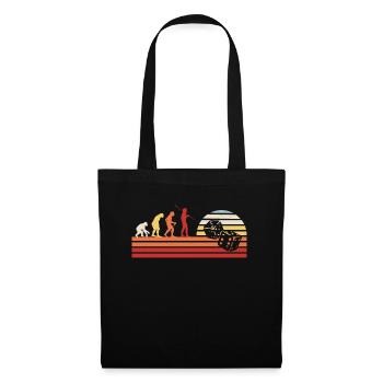 Retro Vintage Board Game - Tote Bag - black - Front