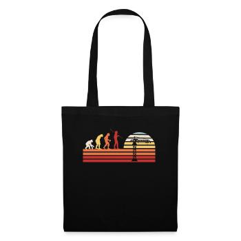 Retro Crane Construction Crane Vintage Crane Driver Crane Operator - Tote Bag - black - Front