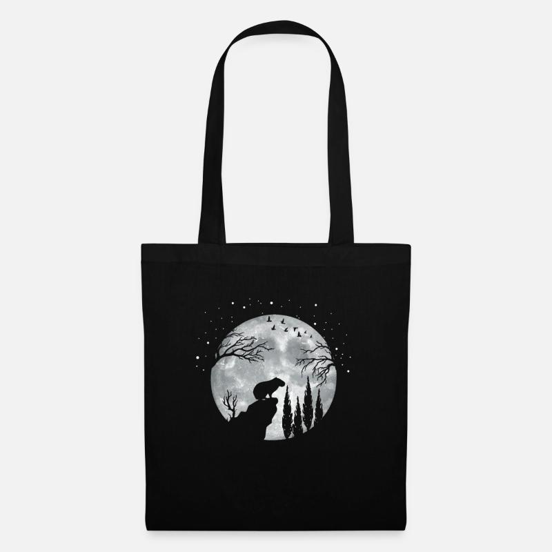 Capybara capybara rodent - Tote Bag - black