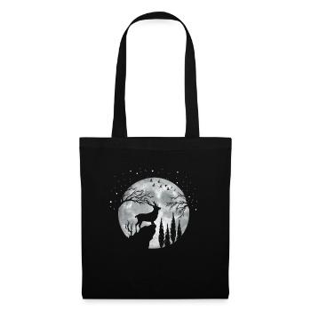 Deer - Tote Bag - black - Front