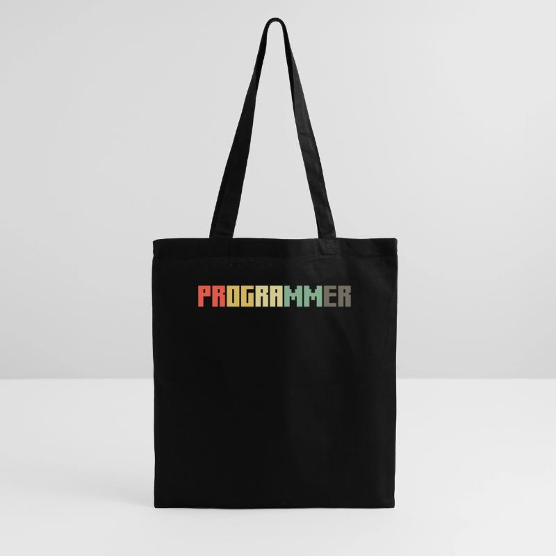 Programmeur Vintage Coder Retro Developer Nerd Sac en tissu