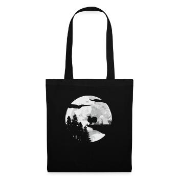Pomeranian Dog - Tote Bag - black - Front