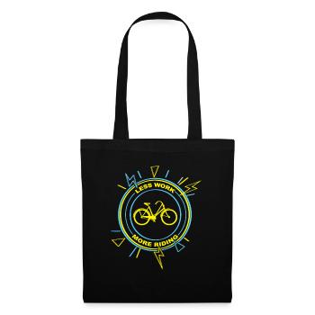Road Bike Bicycle Road Cyclist Cycling Cyclist - Tote Bag - black - Front