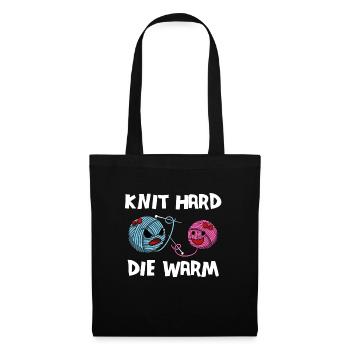 Knit - Tote Bag - black - Front