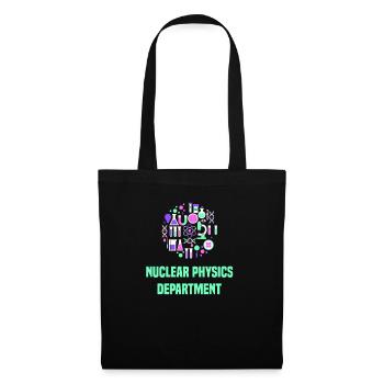Physicien physicien - Sac en tissu - noir - Devant