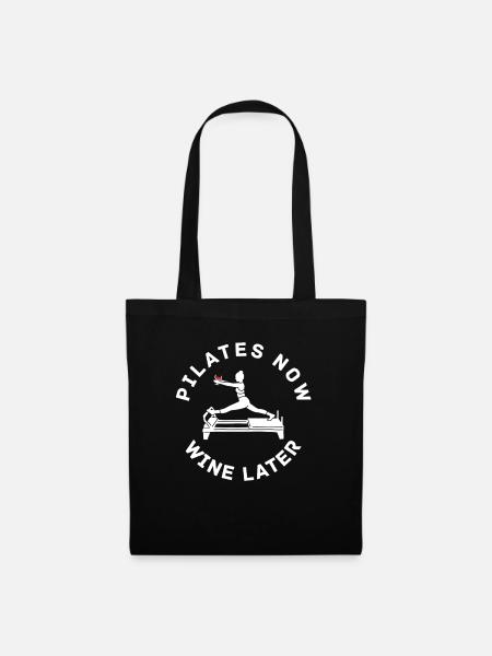 Pilates Trainer - Stoffbeutel - Schwarz