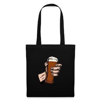 Craft Beer Hops Malt Brewer - Tote Bag - black - Front