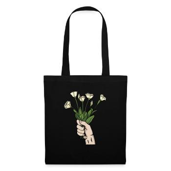 Fleuriste Fleuriste - Sac en tissu - noir - Devant
