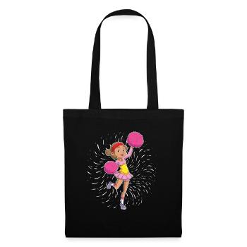 Cheerleading Cheerleader - Tote Bag - black - Front
