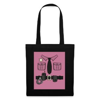 Police Officer Police Commissioner - Tote Bag - black - Front