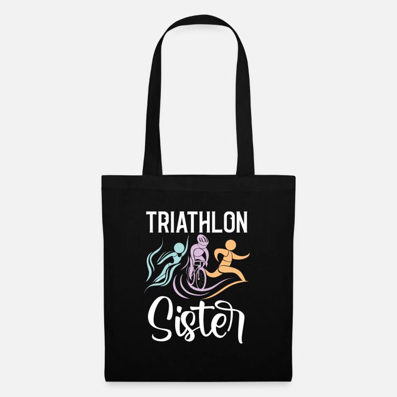 Triathlon - Stoffbeutel - Schwarz