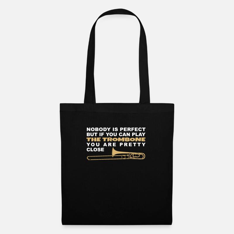 Trombone - Sac en tissu - noir