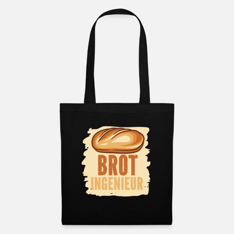 Bäcker Backen Konditor - Stoffbeutel - Schwarz